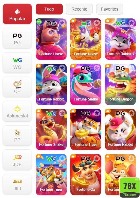 Experiência de Jogos 78x.com